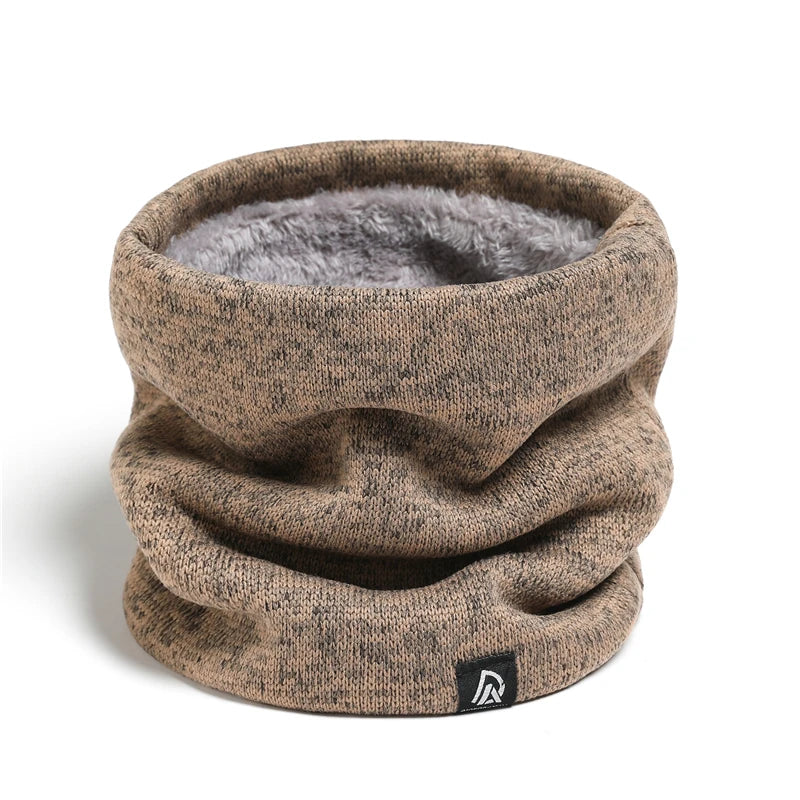 Nordcrest Plush Winter Snood Scarf – Cashmere-Feel Ring Neck Warmer