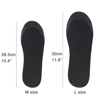 Nordcrest HeatPro Heated Insoles – Rechargeable Foot Warmers for Boots & Shoes