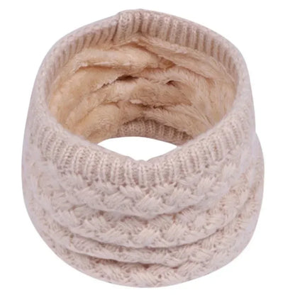 Nordcrest Thick Knit Ring Scarf – Winter Loop Neck Warmer