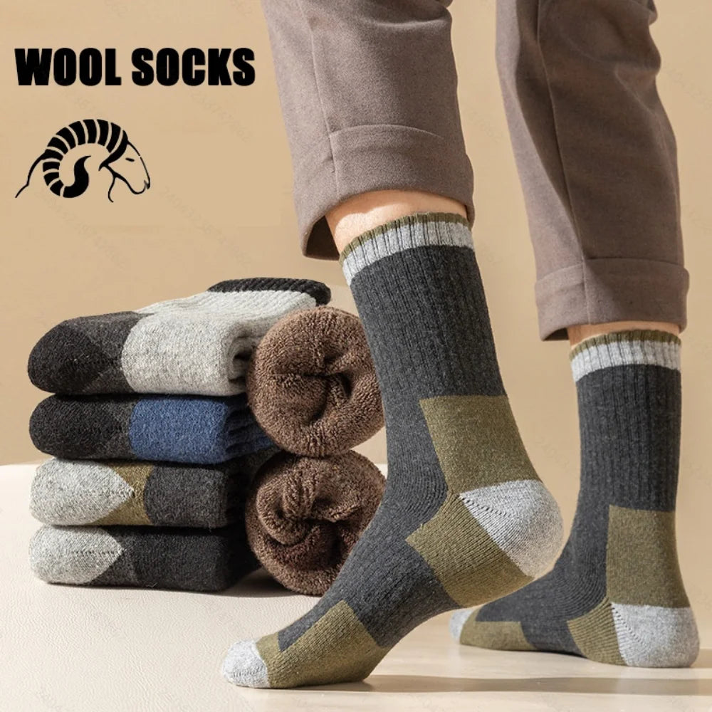 Nordcrest Merino Wool Hiking Socks – Thick Thermal Winter
