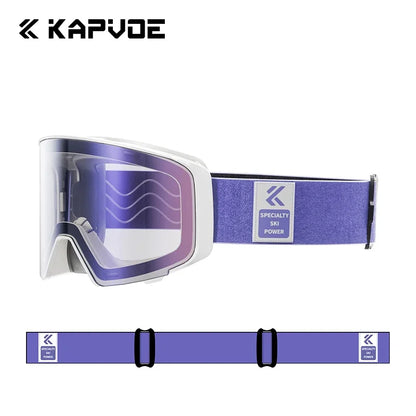 Nordcrest Photochromic Snow Goggles – Magnetic Flip Anti-Fog