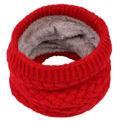 Nordcrest Thick Knit Ring Scarf – Winter Loop Neck Warmer