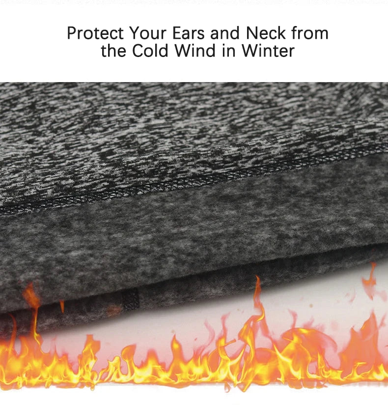 Nordcrest Windproof Bandana Neck Gaiter – Winter Cycling & Motorcycle