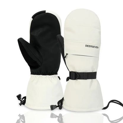 Nordcrest Winter Ski Mittens – Waterproof Fleece Touchscreen