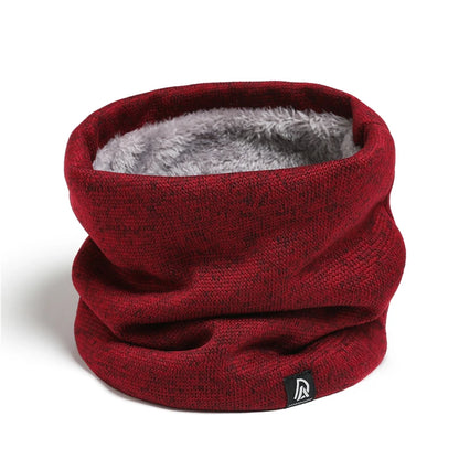 Nordcrest Plush Winter Snood Scarf – Cashmere-Feel Ring Neck Warmer