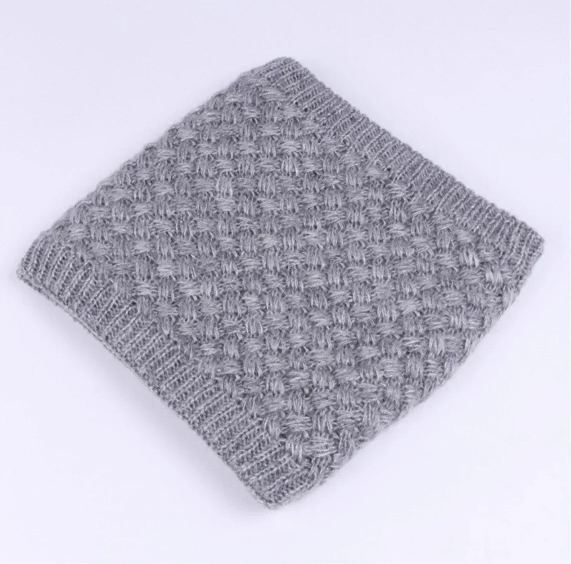 Nordcrest Thick Knit Ring Scarf – Winter Loop Neck Warmer