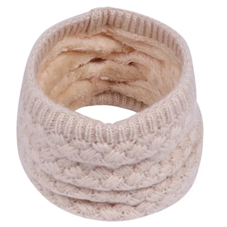 Nordcrest Thick Knit Ring Scarf – Winter Loop Neck Warmer