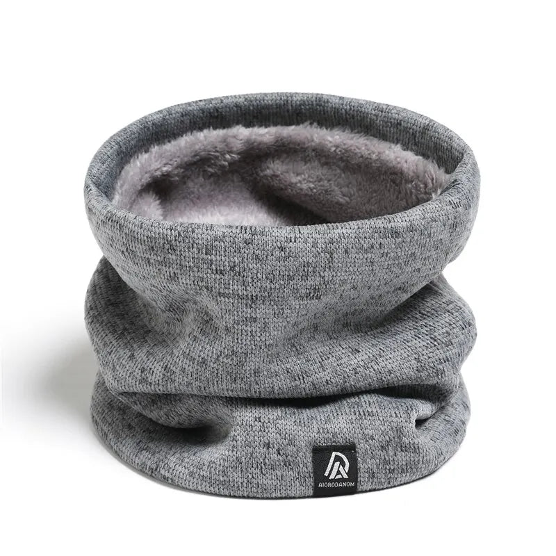 Nordcrest Plush Winter Snood Scarf – Cashmere-Feel Ring Neck Warmer