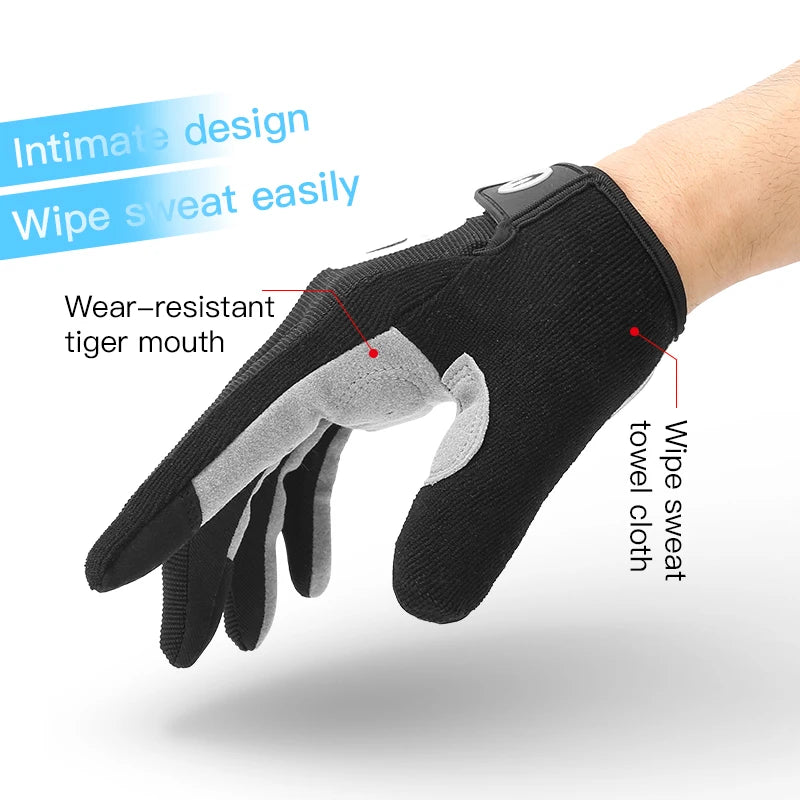 Nordcrest MTB Cycling Gloves – Shockproof Breathable Touchscreen