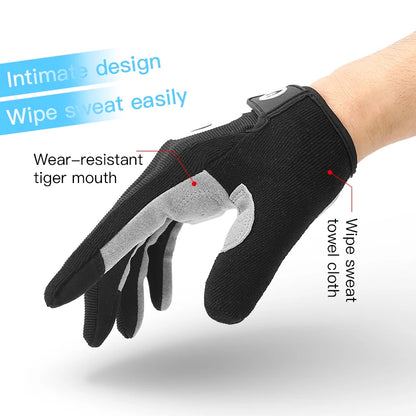 Nordcrest MTB Cycling Gloves – Shockproof Breathable Touchscreen