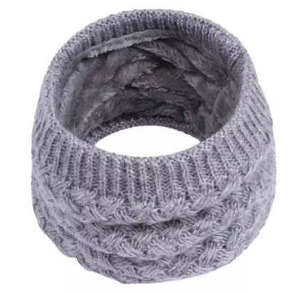 Nordcrest Thick Knit Ring Scarf – Winter Loop Neck Warmer