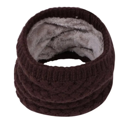Nordcrest Thick Knit Ring Scarf – Winter Loop Neck Warmer