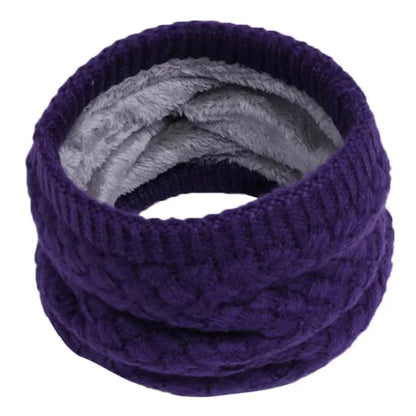 Nordcrest Thick Knit Ring Scarf – Winter Loop Neck Warmer