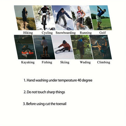 Nordcrest Waterproof Winter Socks – Breathable Hiking & Ski