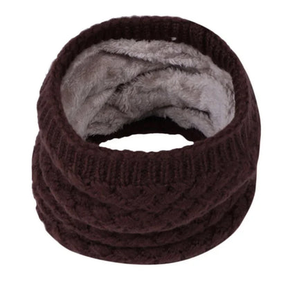 Nordcrest Thick Knit Ring Scarf – Winter Loop Neck Warmer