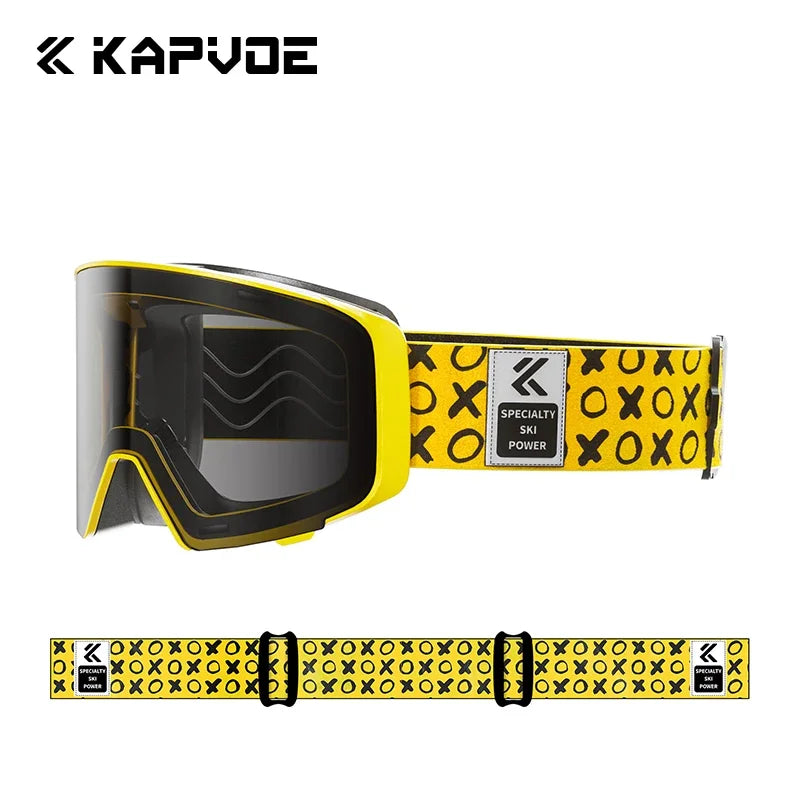 Nordcrest Photochromic Snow Goggles – Magnetic Flip Anti-Fog