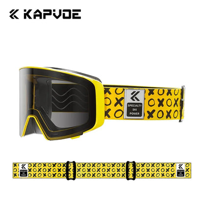 Nordcrest Photochromic Snow Goggles – Magnetic Flip Anti-Fog