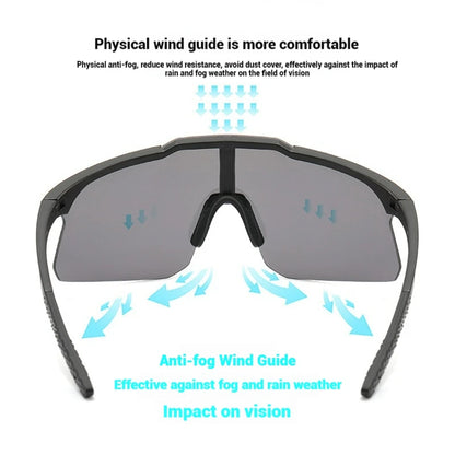 Nordcrest Polarized Ski & Cycling Sunglasses – UV Protection