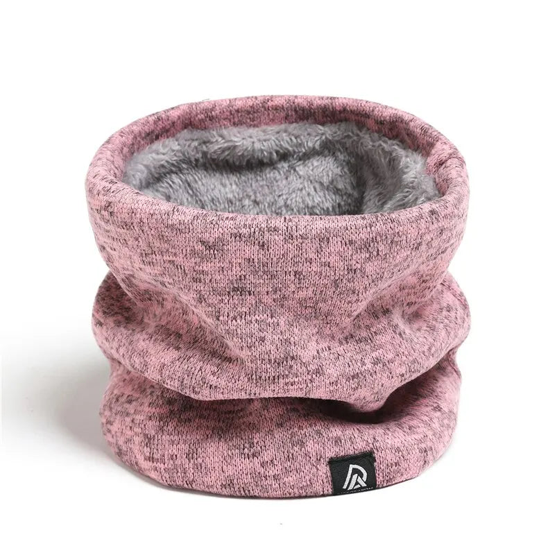 Nordcrest Plush Winter Snood Scarf – Cashmere-Feel Ring Neck Warmer
