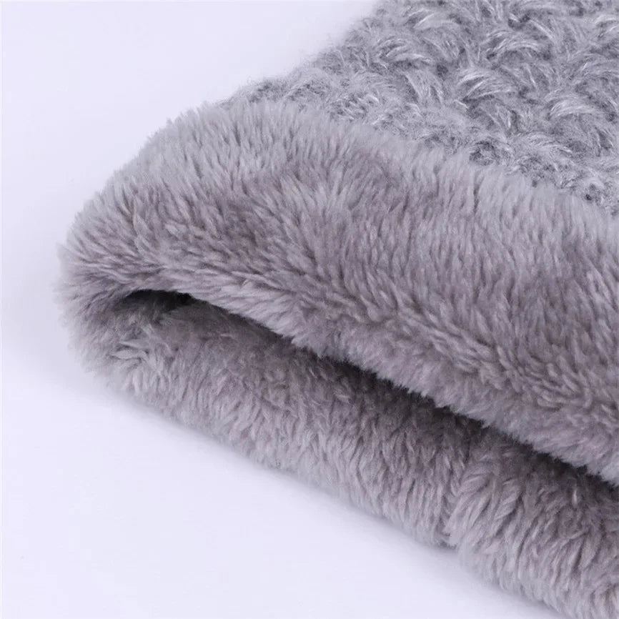 Nordcrest Thick Knit Ring Scarf – Winter Loop Neck Warmer