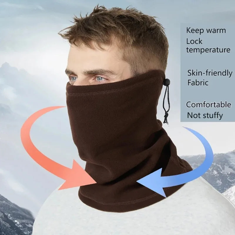 Nordcrest Winter Neck Gaiter – Windproof Half Face Mask Scarf