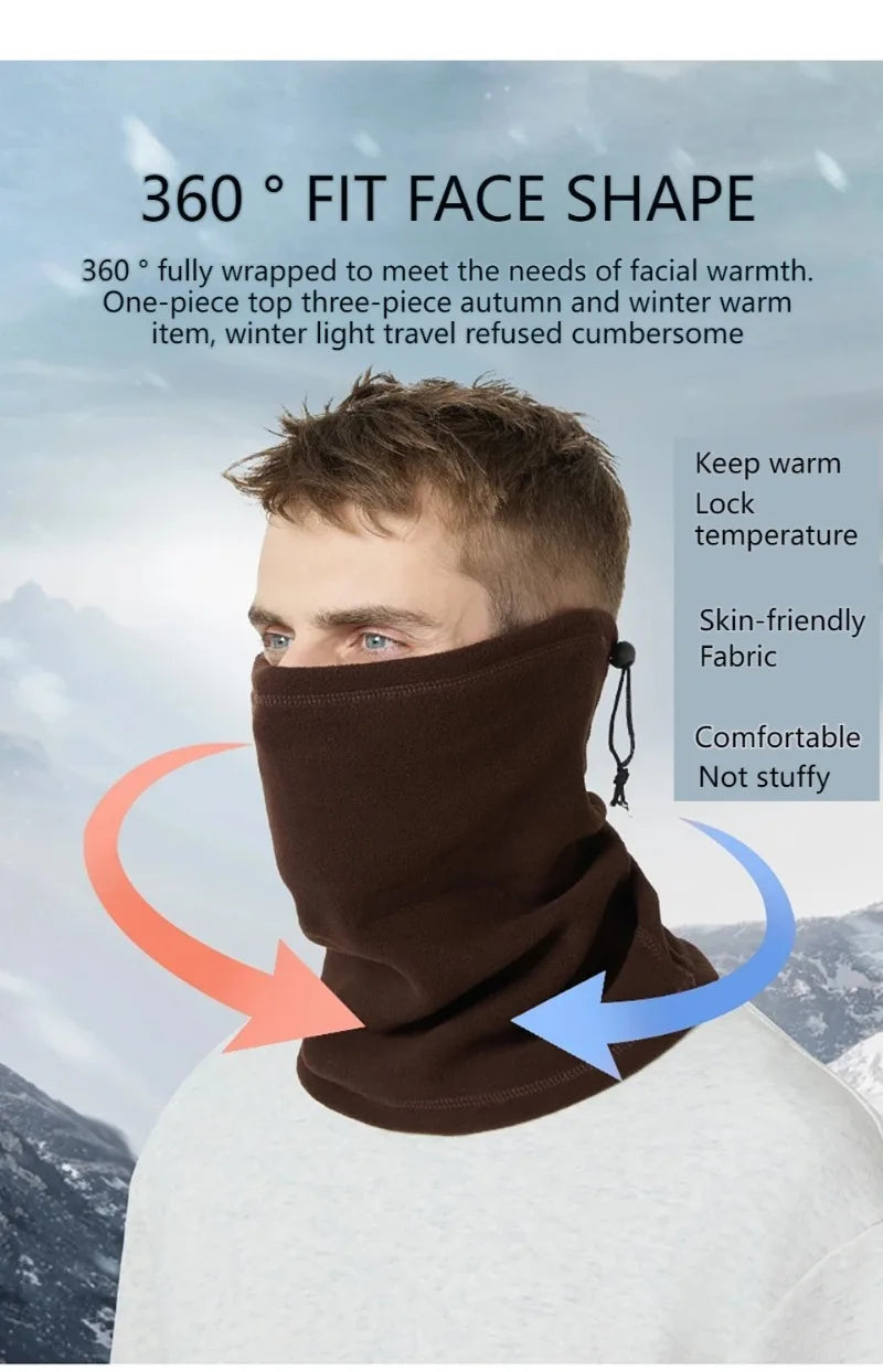 Nordcrest Winter Neck Gaiter – Windproof Half Face Mask Scarf