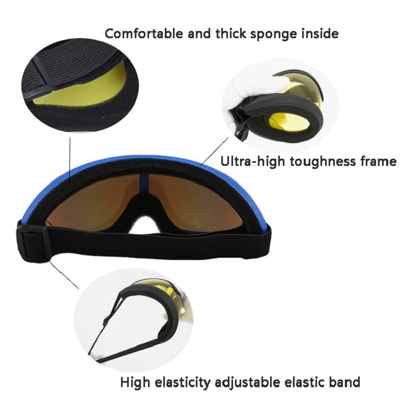 Nordcrest Motocross & Ski Goggles – Windproof UV Protective