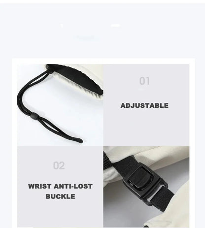 Nordcrest Winter Ski Mittens – Waterproof Fleece Touchscreen