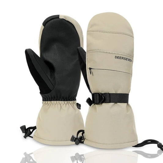 Nordcrest Winter Ski Mittens – Waterproof Fleece Touchscreen