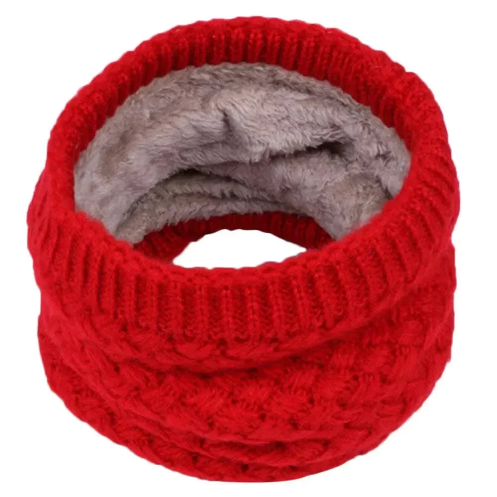Nordcrest Thick Knit Ring Scarf – Winter Loop Neck Warmer
