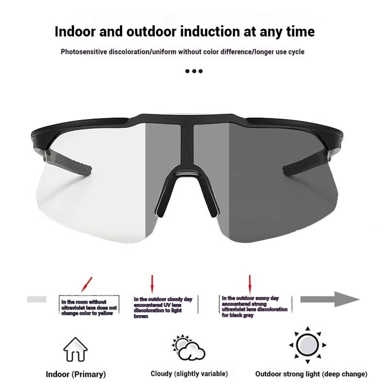 Nordcrest Polarized Ski & Cycling Sunglasses – UV Protection