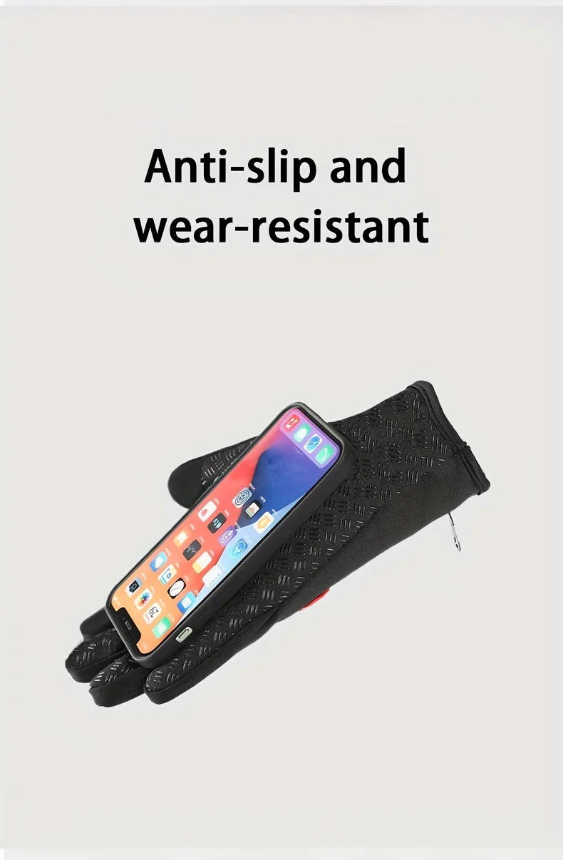 Nordcrest Touchscreen Winter Gloves – Warm Windproof Non-Slip