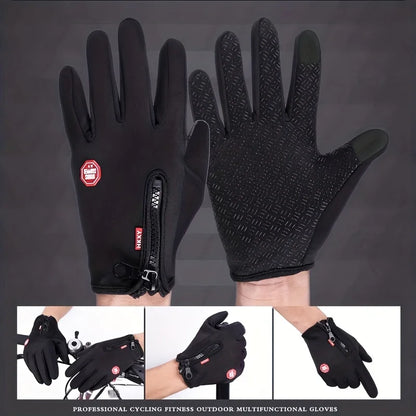Nordcrest Touchscreen Winter Gloves – Warm Windproof Non-Slip