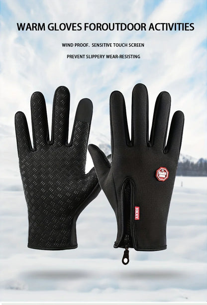 Nordcrest Touchscreen Winter Gloves – Warm Windproof Non-Slip