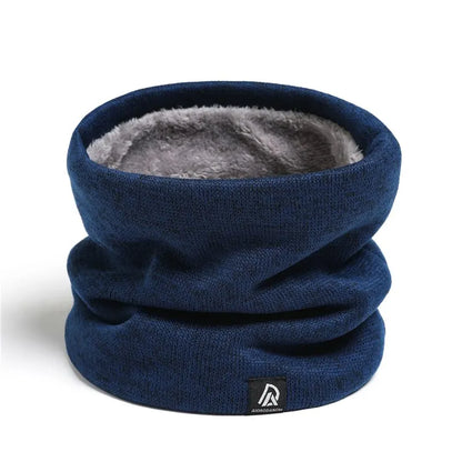 Nordcrest Plush Winter Snood Scarf – Cashmere-Feel Ring Neck Warmer