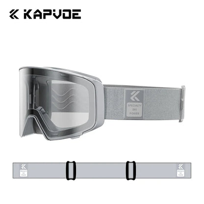 Nordcrest Photochromic Snow Goggles – Magnetic Flip Anti-Fog